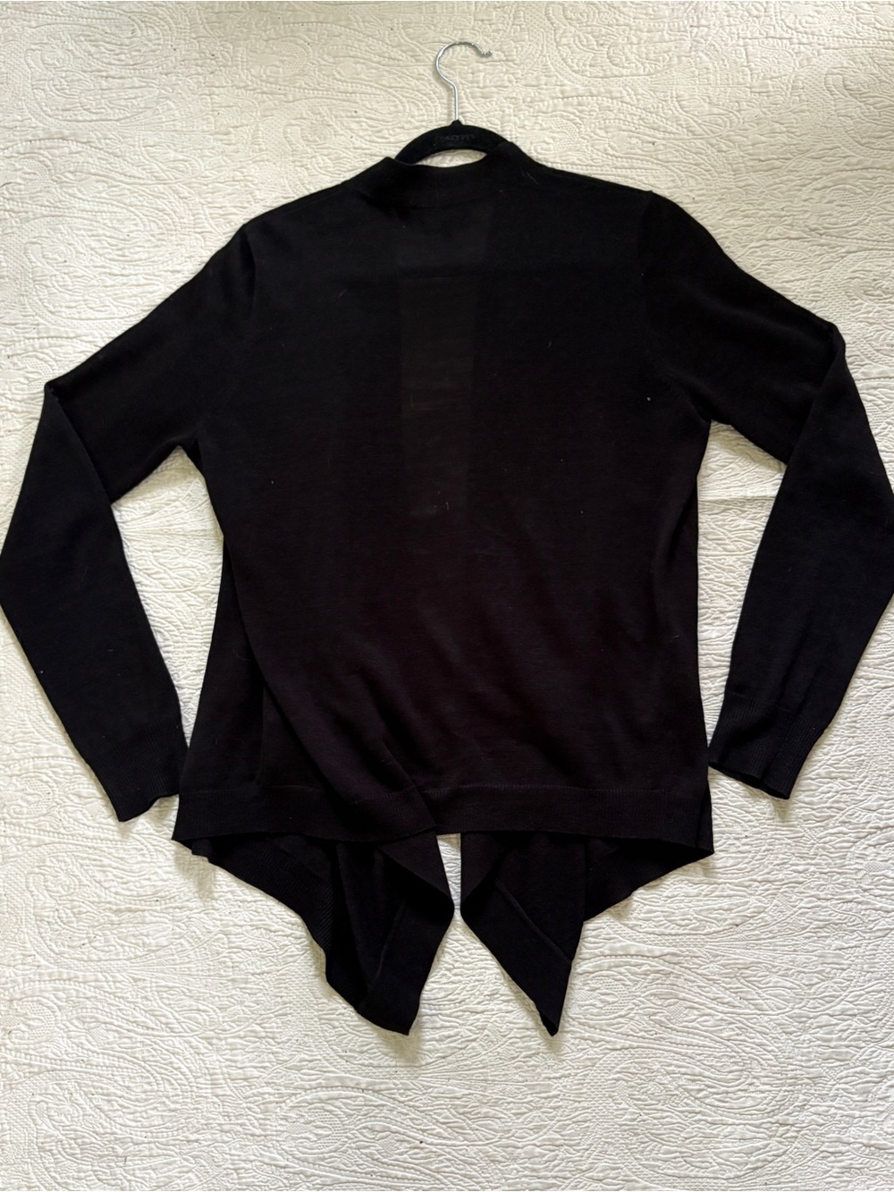 Women’s Theory lightweight, black cardigan sweater - size medium